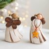 Artificial Decorations | American Idyllic Resin Angel Handmade Painting Ornaments Artificial Decorations Artificial Decorations