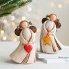 Artificial Decorations | American Idyllic Resin Angel Handmade Painting Ornaments Artificial Decorations Artificial Decorations