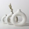 Artificial Decorations | Beige Simple Spotted Ceramic Hydroponic Dry Vase Ornaments Small Size (Loose Bag) Artificial Decorations Artificial Decorations