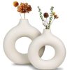 Artificial Decorations | Beige Simple Spotted Ceramic Hydroponic Dry Vase Ornaments Small Size (Loose Bag) Artificial Decorations Artificial Decorations