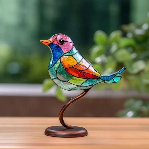 Artificial Decorations | Casual Bird Arylic Ornaments Artificial Decorations 1 Bird Ornaments (with Base) Artificial Decorations 1 Bird Ornaments (with Base)