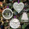 Artificial Decorations | Christmas Round Tree Heart Shape Alloy Heart-Shaped Flower Artificial Decorations Artificial Decorations