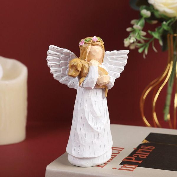 Artificial Decorations | Classic Style Angel Resin Ornaments Artificial Decorations 12*8*4 Artificial Decorations 12*8*4