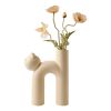 Artificial Decorations | Classic Style Cat Ceramics Vase Artificial Decorations Artificial Decorations