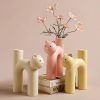 Artificial Decorations | Classic Style Cat Ceramics Vase Artificial Decorations Artificial Decorations