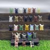 Artificial Decorations | Cute Animal Natural Stone Ornaments Artificial Decorations Sweat Jade Artificial Decorations Artificial Decorations