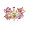 Artificial Decorations | Cute Letter Star Crown Aluminum Film Artificial Decorations Suit 2 Artificial Decorations Artificial Decorations