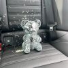 Artificial Decorations | Cute Little Bear Glass Artificial Decorations 20*11cm Artificial Decorations 20*11cm