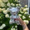 Artificial Decorations | Cute Little Bear Glass Artificial Decorations 20*11cm Artificial Decorations 20*11cm