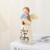 Artificial Decorations | Cute Pastoral Angel Synthetic Resin Ornaments Artificial Decorations 4*11.5 Artificial Decorations 4*11.5