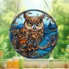 Artificial Decorations | Cute Pastoral Animal Owl Arylic Pendant Artificial Decorations 15cm Artificial Decorations 15cm