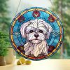 Artificial Decorations | Cute Pastoral Artistic Animal Dog Arylic Pendant Artificial Decorations 15cm Artificial Decorations 15cm