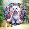 Artificial Decorations | Cute Pastoral Artistic Animal Dog Arylic Pendant Artificial Decorations 15cm Artificial Decorations 15cm