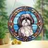 Artificial Decorations | Cute Pastoral Artistic Animal Dog Arylic Pendant Artificial Decorations 15cm Artificial Decorations 15cm