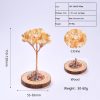 Artificial Decorations | Elegant Handmade Simple Style Tree Natural Gemstone Solid Wood Copper Wire Ornaments Artificial Decorations 1 Tree/Box Artificial Decorations 1 Tree/Box