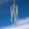 Artificial Decorations | Elegant Water Droplets Crystal White Crystal Pendant Artificial Decorations K9-38cm，280g Artificial Decorations Artificial Decorations