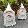 Artificial Decorations | Funny Dwarf Old Man Synthetic Resin Ornaments Artificial Decorations Artificial Decorations