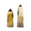 Artificial Decorations | Natural Crystal Brazil Citrine Column  Rough Stone Home Desktop Decoration  Wholesale 5-6cm Diameter 1.8-2.2cm Artificial Decorations 5-6cm Diameter 1.8-2.2cm