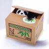 Artificial Decorations | New Creative Steal Coin Cute Panda Cat Savings Box Wholesale 12*9*10cm Artificial Decorations 12*9*10cm