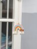 Artificial Decorations | New Rainbow Handbag Pendant Home Hanging Decoration Hand-Woven Pastoral Nordic Style Driving Warning Slogan Automobile Hanging Ornament Artificial Decorations Artificial Decorations