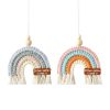 Artificial Decorations | New Rainbow Handbag Pendant Home Hanging Decoration Hand-Woven Pastoral Nordic Style Driving Warning Slogan Automobile Hanging Ornament Artificial Decorations Artificial Decorations