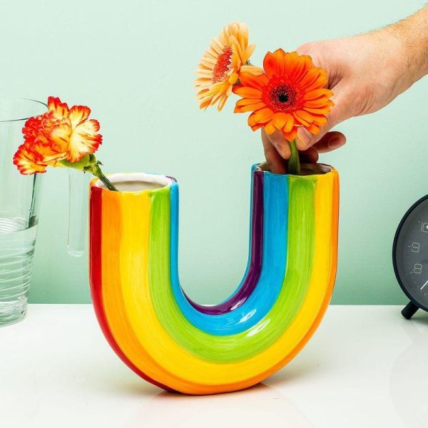 Artificial Decorations | New Simple Banana Rainbow Creative Home Living Room Decoration Ornaments Rainbow Flowerpot Artificial Decorations Artificial Decorations