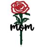 Artificial Decorations | New Simple Letter Rose Iron Material Garden Ornaments Dad Artificial Decorations Artificial Decorations