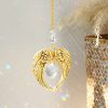 Artificial Decorations | New Simple Wings Crystal Wind Chime Ornament Artificial Decorations Artificial Decorations