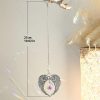 Artificial Decorations | New Simple Wings Crystal Wind Chime Ornament Artificial Decorations Artificial Decorations