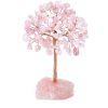 Artificial Decorations | Novelty Tree Crystal Ornaments Artificial Decorations Citrine Tree Pink Wool Bottom-Height about 12cm Artificial Decorations Artificial Decorations