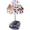 Artificial Decorations | Novelty Tree Crystal Ornaments Artificial Decorations Citrine Tree Pink Wool Bottom-Height about 12cm Artificial Decorations Artificial Decorations