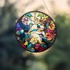 Artificial Decorations | Pastoral Flower Bird Arylic Indoor Flower Twin Birds Artificial Decorations Artificial Decorations