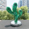 Artificial Decorations | Pastoral Plant Glass Ornaments Artificial Decorations Green Artificial Decorations Artificial Decorations