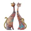 Artificial Decorations | Retro Artistic Cat Synthetic Resin Ornaments Artificial Decorations Artificial Decorations Artificial Decorations