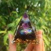 Artificial Decorations | Retro Artistic Pyramid Synthetic Resin Ornaments Artificial Decorations 5cm Artificial Decorations 5cm