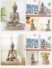 Artificial Decorations | Retro Buddha Resin Ornaments Artificial Decorations Artificial Decorations Artificial Decorations