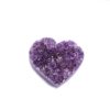 Artificial Decorations | Simple Style Heart Shape Crystal Ornaments Natural Purple Vug Love Heart-3-4cm Artificial Decorations Artificial Decorations