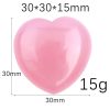 Artificial Decorations | Simple Style Heart Shape Gem Crystal Ornaments Artificial Decorations Pink Crystal Artificial Decorations Artificial Decorations