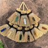 Artificial Decorations | Witch Mini Broom Pendant Accessories Hanging Decorations Car Pendant About 15cm Artificial Decorations About 15cm