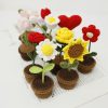 Artificial flowers | Cartoon Style Flower Cotton Thread Imitation Plants 1 Piece Artificial flowers Artificial flowers