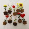 Artificial flowers | Cartoon Style Flower Cotton Thread Imitation Plants 1 Piece Artificial flowers Artificial flowers