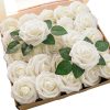 Artificial flowers | Lady Flower Foam Iron Ornaments Artificial Flowers OPP Pack (25 Flowers) without Leaves Artificial flowers Artificial flowers