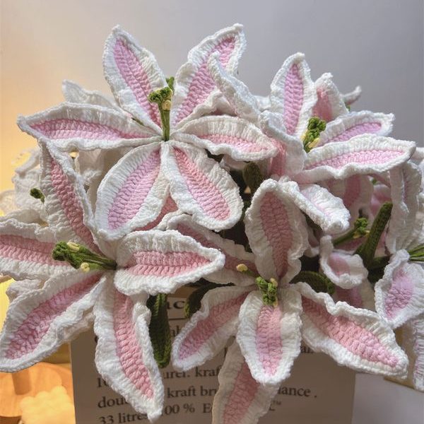 Artificial flowers | Pastoral Flower Yarn Artificial Flowers Artificial flowers Artificial flowers