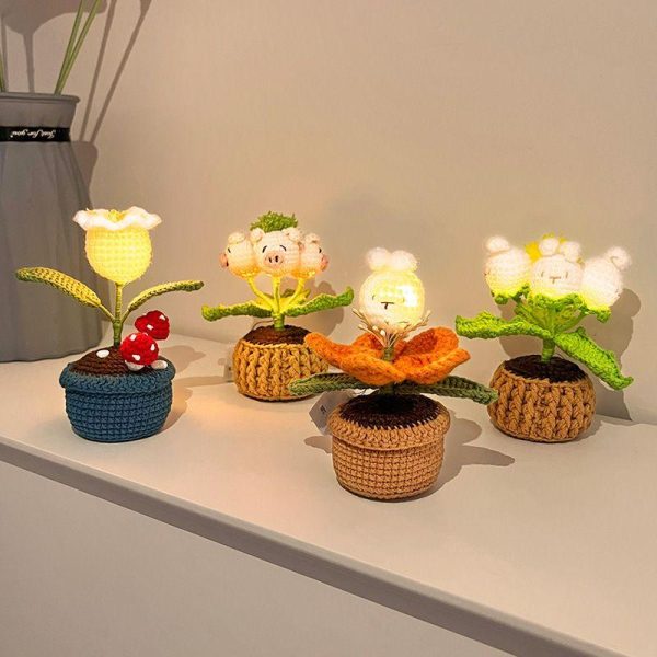 Artificial flowers | Pastoral Flower Yarn Imitation Plants Artificial flowers Artificial flowers