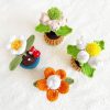 Artificial flowers | Pastoral Flower Yarn Imitation Plants Artificial flowers Artificial flowers