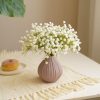 Artificial flowers | Pastoral Plant Plastic Artificial Flowers One Size Artificial flowers Artificial flowers