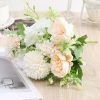 Artificial flowers | Peony Simulation Flowers Fake Bouquet Home Decorative Floral Ornaments Artificial flowers Artificial flowers