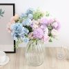 Artificial flowers | Peony Simulation Flowers Fake Bouquet Home Decorative Floral Ornaments Artificial flowers Artificial flowers