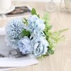 Artificial flowers | Peony Simulation Flowers Fake Bouquet Home Decorative Floral Ornaments Artificial flowers Artificial flowers