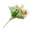 Artificial flowers | Peony Simulation Flowers Fake Bouquet Home Decorative Floral Ornaments Artificial flowers Artificial flowers